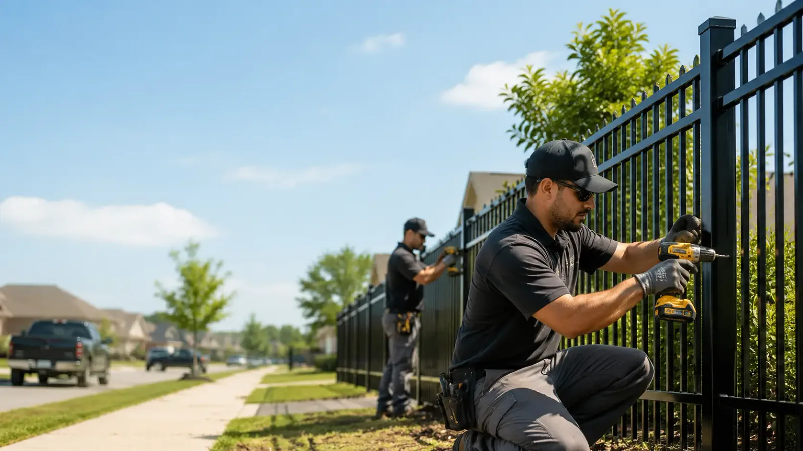 Metal Fence Installation in Wading River, NY